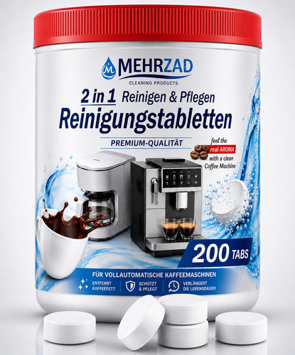 200x reinigungstabletten für - 200x,