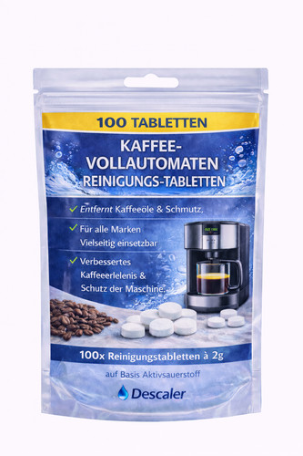 100 reinigungstabletten für - reinigungstabletten,