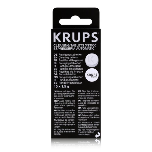 Krups reinigungstabletten - reinigungstabletten, xs