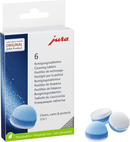 Jura reinigungstabletten - reinigungstabletten, 6
