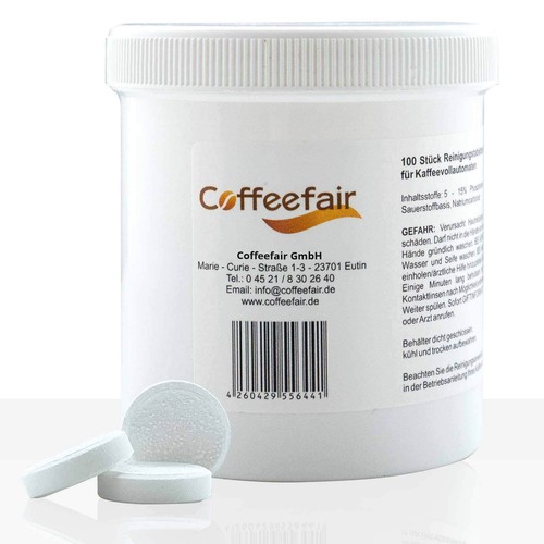 Coffeefair reinigungstabletten - coffeefair,